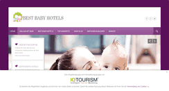 Desktop Screenshot of best-baby-hotels.com